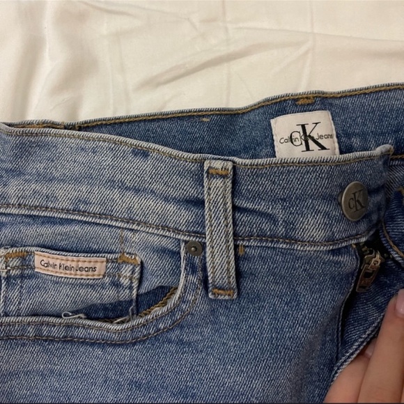 NWT Calvin Klein Denim Skirt - Picture 6 of 6